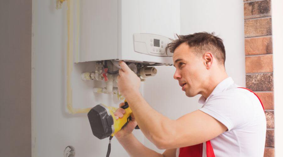 Local tankless water heater installation in Wallingford, KY